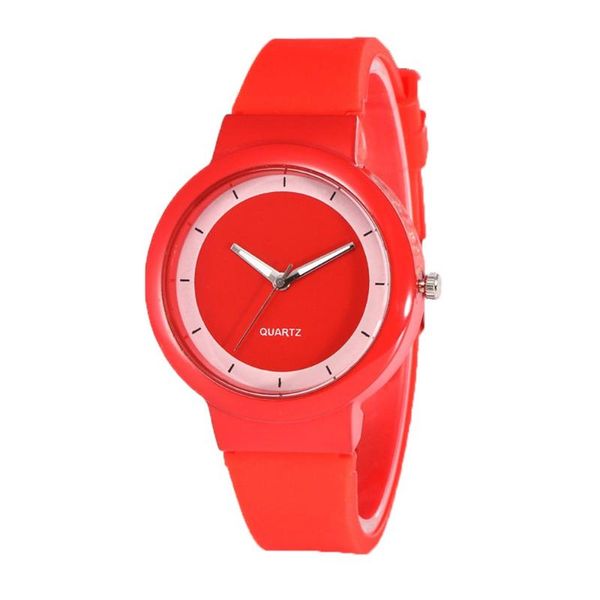 wristwatches women's fashion quartz watch silicone strap personality wild sports candy color gifts, Slivery;brown
wristwatches women's fashion quartz watch silicone strap personality wild sports candy color gifts, Slivery;brown