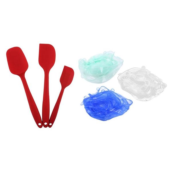 kitchen storage & organization 3 pcs spatula silicone utensil set 18 stretch lids,keeping food fresh
kitchen storage & organization 3 pcs spatula silicone utensil set 18 stretch lids,keeping food fresh