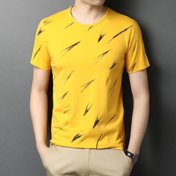 men's t-shirts summer trend fashion t-shirt short-sleeved 2021 slim round neck half-sleeved casual cotton men clothing, White;black
men's t-shirts summer trend fashion t-shirt short-sleeved 2021 slim round neck half-sleeved casual cotton men clothing, White;black