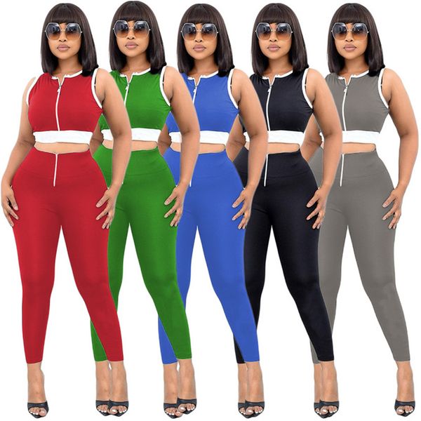 fall outfits women jogger suit tracksuits sleeveless t shirts crop leggings two piece set plus size 2xl sportswear casual black suits 5565, Gray
fall outfits women jogger suit tracksuits sleeveless t shirts crop leggings two piece set plus size 2xl sportswear casual black suits 5565, Gray
