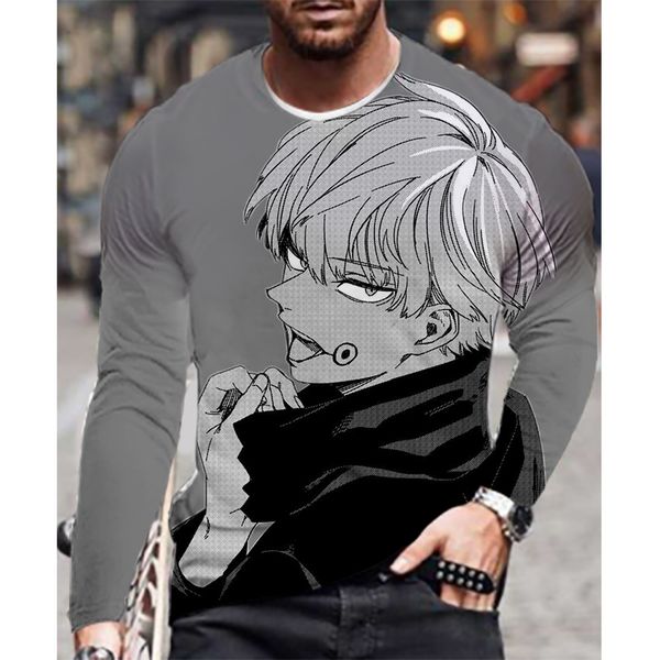 jujutsu kaisen ring pattern men's 3d printing t-shirt visual impact party round neck long sleeve designer plus size printing daily top, White;black
jujutsu kaisen ring pattern men's 3d printing t-shirt visual impact party round neck long sleeve designer plus size printing daily top, White;black