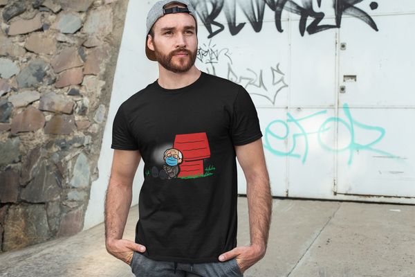 bern-nuts bernie sanders peanuts snoopy cartoon political funny black t-shirt, White;black
bern-nuts bernie sanders peanuts snoopy cartoon political funny black t-shirt, White;black