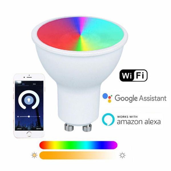 other led lighting 5w tuya smart wireless wifi gu10 bulb lamp soptlight control rgbww rgbcw dimmable lights
other led lighting 5w tuya smart wireless wifi gu10 bulb lamp soptlight control rgbww rgbcw dimmable lights