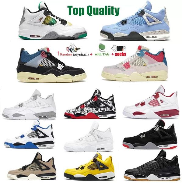 4 4s jumpman university blue shoes obsidian silver toe black cat white sail men basketball shoe hyper royal bred women sneaker trainer with
4 4s jumpman university blue shoes obsidian silver toe black cat white sail men basketball shoe hyper royal bred women sneaker trainer with