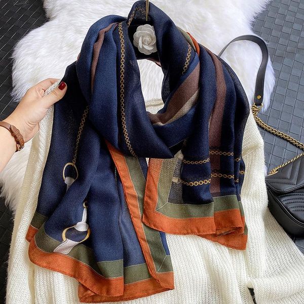 scarves cotton feeling women scarf design brand striped print spring winter warm head hijabs foulard female pashmina bandana, Blue;gray
scarves cotton feeling women scarf design brand striped print spring winter warm head hijabs foulard female pashmina bandana, Blue;gray