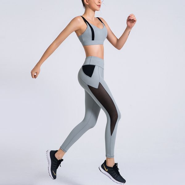 luxury women's tracksuits yoga yoga suit female fitns training cloth spring and summer leisure sports bra high waist hip lifting peach, Gray
luxury women's tracksuits yoga yoga suit female fitns training cloth spring and summer leisure sports bra high waist hip lifting peach, Gray