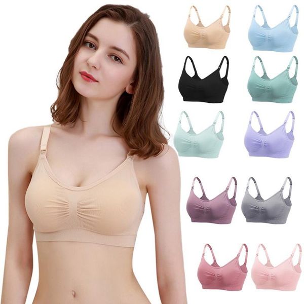 maternity intimates cotton wirebreastfeeding bra clothing for pregnant women pregnancy breast underwear clothes, White
maternity intimates cotton wirebreastfeeding bra clothing for pregnant women pregnancy breast underwear clothes, White