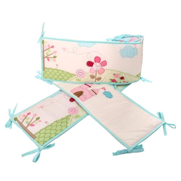 baby bed bumper set 100% cotton breathable protect infant crib bumpers embroidery cartoon 4pcs bedding sets
baby bed bumper set 100% cotton breathable protect infant crib bumpers embroidery cartoon 4pcs bedding sets
