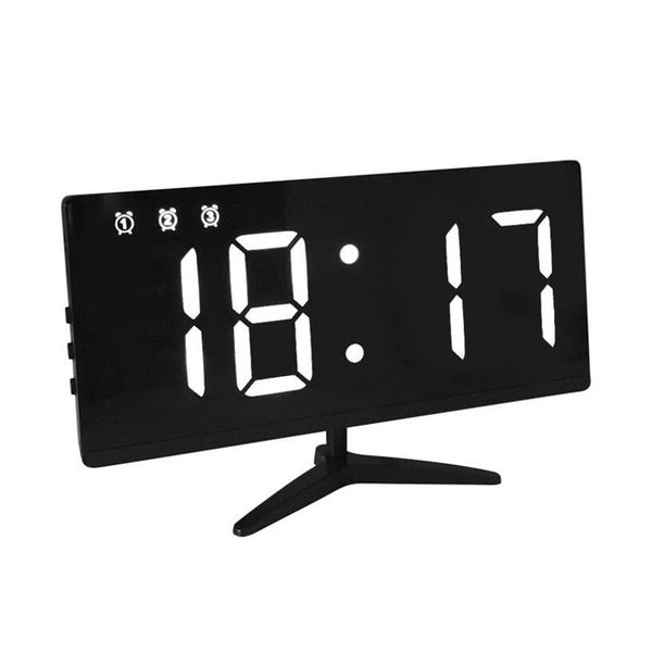 other clocks & accessories digital clock large display, led electric alarm with diming mode, 3 levels brightness, usb ports modern decor
other clocks & accessories digital clock large display, led electric alarm with diming mode, 3 levels brightness, usb ports modern decor
