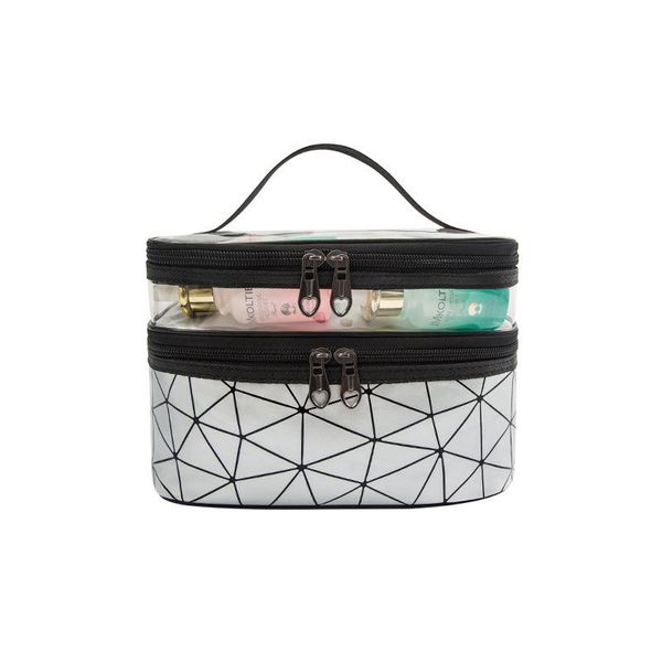 cosmetic bags & cases the travel double-layer large-capacity waterproof transparent wash storage portable bag
cosmetic bags & cases the travel double-layer large-capacity waterproof transparent wash storage portable bag