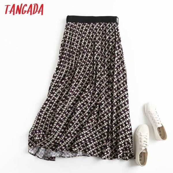 tangada women plaid pattern midi skirt faldas mujer vintage strethy waist office ladies elegant chic mid calf skirts 4c63 210609, Black
tangada women plaid pattern midi skirt faldas mujer vintage strethy waist office ladies elegant chic mid calf skirts 4c63 210609, Black