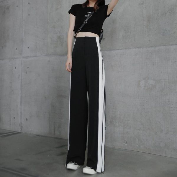 women's pants & capris women spring high waist casual 2021 fashion side split loose jogger female streetwear trousers comfy sportwear, Black;white
women's pants & capris women spring high waist casual 2021 fashion side split loose jogger female streetwear trousers comfy sportwear, Black;white