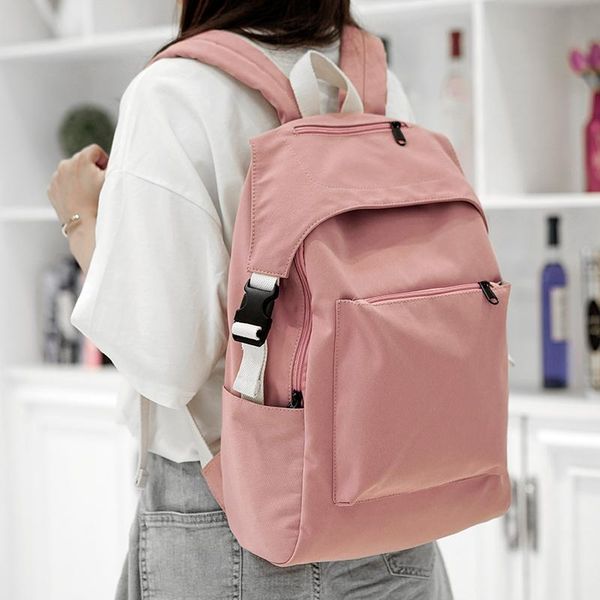 backpack 2021 ladies bag summer rucksack pink travel computer compartment waterproof student for men and women
backpack 2021 ladies bag summer rucksack pink travel computer compartment waterproof student for men and women
