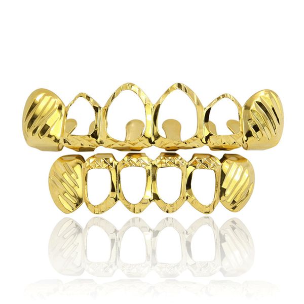 hip hop grillz luxury high grade dental grills fashion men women hollow out vampire teeth gold plated grillz, Black
hip hop grillz luxury high grade dental grills fashion men women hollow out vampire teeth gold plated grillz, Black