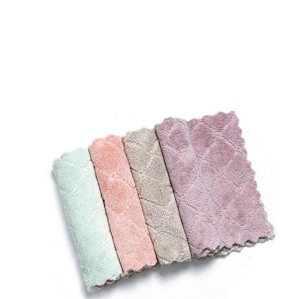 towel plaid double-sided absorbent dish cloth non-stick oil thick kitchen cleaning tool scouring pad h0531
towel plaid double-sided absorbent dish cloth non-stick oil thick kitchen cleaning tool scouring pad h0531
