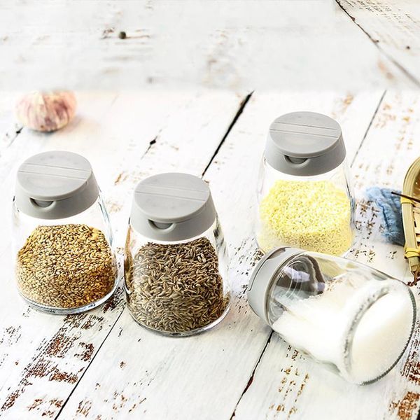 storage bottles & jars home glass seasoning jar kitchen bottle steak pepper salt transparent organizer double opening
storage bottles & jars home glass seasoning jar kitchen bottle steak pepper salt transparent organizer double opening