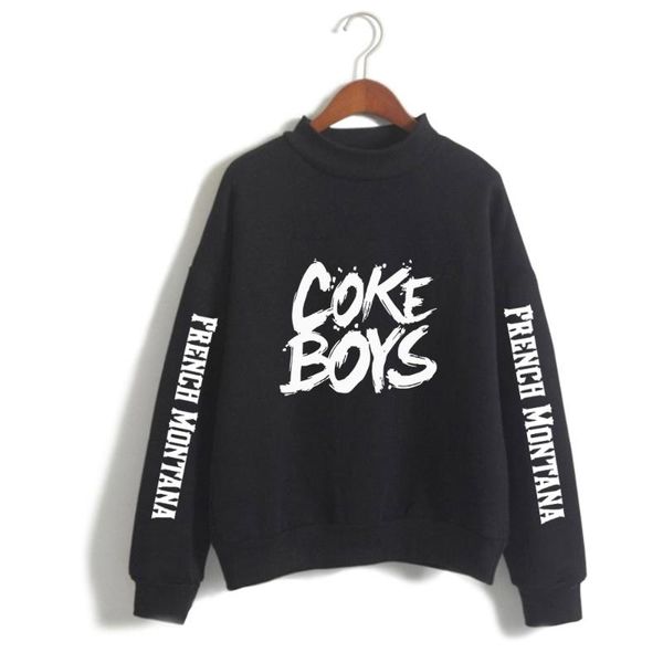 women's hoodies & sweatshirts french montana high collar long sleeve 2021 rapper cool casual male/female harajuku turtleneck, Black
women's hoodies & sweatshirts french montana high collar long sleeve 2021 rapper cool casual male/female harajuku turtleneck, Black