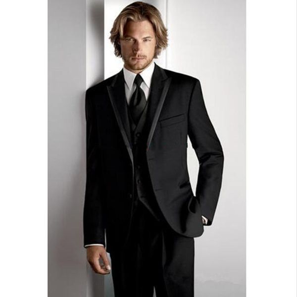 custom made black formal men suit wedding suits for groom tuxedos man business ((jacket+pants+vest) men's & blazers, White;black
custom made black formal men suit wedding suits for groom tuxedos man business ((jacket+pants+vest) men's & blazers, White;black