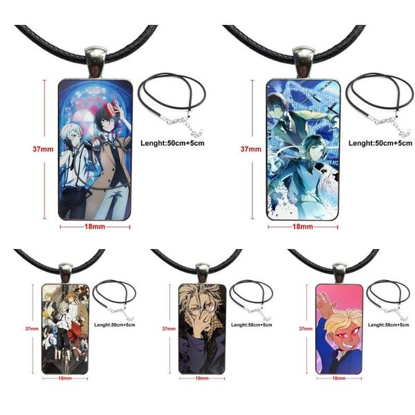 pendant necklaces fashion glass cabochon necklace women steel color choker rectangle for men 2021 japan bungou stray dogs, Silver
pendant necklaces fashion glass cabochon necklace women steel color choker rectangle for men 2021 japan bungou stray dogs, Silver