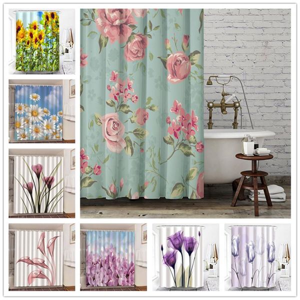 flower poster shower curtains waterproof polyester fabric bath screen curtain for home decoration bathroom douchegordijn
flower poster shower curtains waterproof polyester fabric bath screen curtain for home decoration bathroom douchegordijn