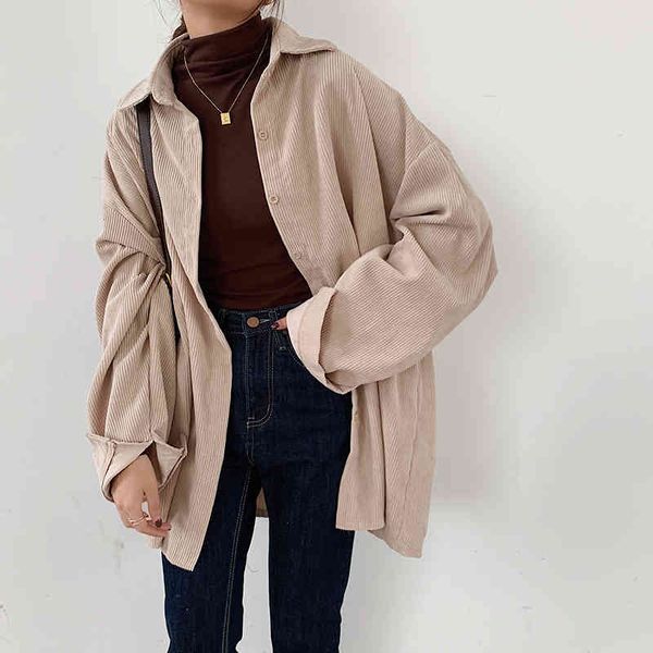 corduroy oversize blouses 2021 fall women turn-down collar single-breasted vintage batwing sleeve solid shirts t09601r, White
corduroy oversize blouses 2021 fall women turn-down collar single-breasted vintage batwing sleeve solid shirts t09601r, White