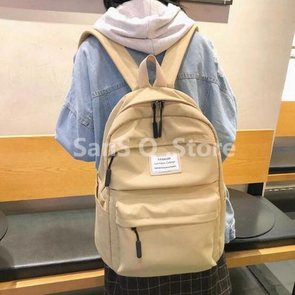 school teenager college bags for girls large oxford waterproof backpack women book bag big teen schoolbag khaki leisure 2021
school teenager college bags for girls large oxford waterproof backpack women book bag big teen schoolbag khaki leisure 2021