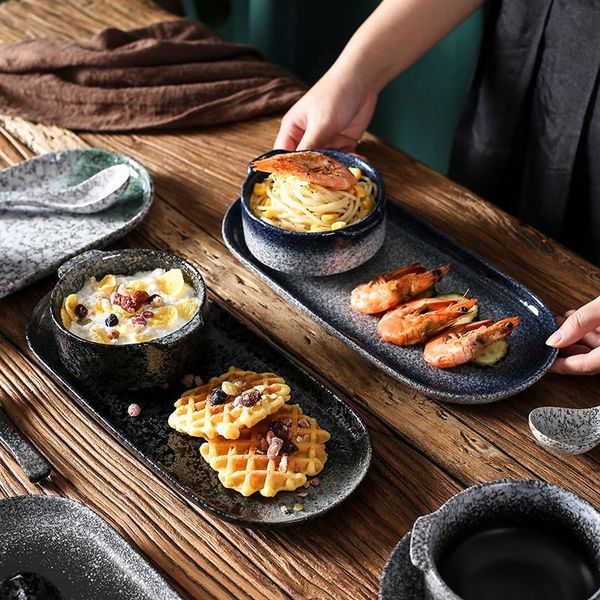 dinnerware sets japanese style set breakfast dessert bowl ceramic dinner with spoon and tray three-piece cn(origin)
dinnerware sets japanese style set breakfast dessert bowl ceramic dinner with spoon and tray three-piece cn(origin)
