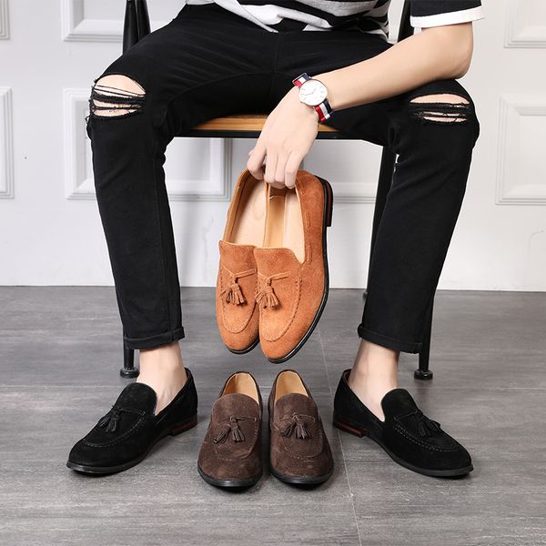 semi-formal suede british men dress shoes tassel pointy men flats elegant wedding party big size loafers dropshipping, Black
semi-formal suede british men dress shoes tassel pointy men flats elegant wedding party big size loafers dropshipping, Black