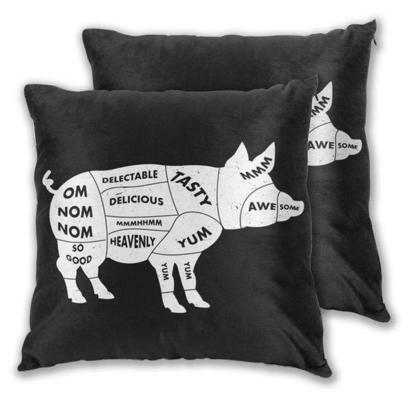 throw pillows case pork cuts - butcher bbq barbecue grilling sofa decorative pillow cushions cover cushion/decorative
throw pillows case pork cuts - butcher bbq barbecue grilling sofa decorative pillow cushions cover cushion/decorative