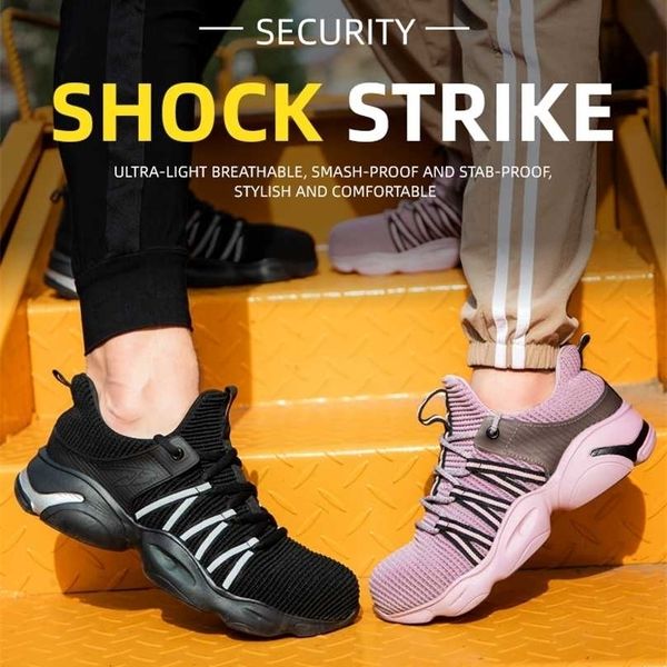 breathable anti-smashing safety shoes men's anti-piercing sports wear-resistant non-slip protective work 211217, Black;brown
breathable anti-smashing safety shoes men's anti-piercing sports wear-resistant non-slip protective work 211217, Black;brown