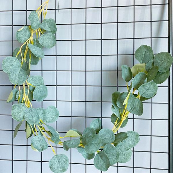 decorative flowers & wreaths eucalyptus rattan with lush green round leaves fake plant vine for home wedding decoration artificial plants
decorative flowers & wreaths eucalyptus rattan with lush green round leaves fake plant vine for home wedding decoration artificial plants