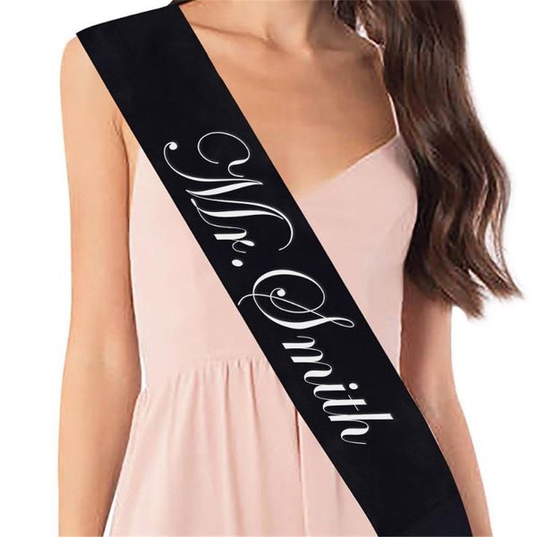 belts personalized mr mrs name wedding party shoulder girdle 3 colors fashion decoration accessories custom text satin sash, Black;brown
belts personalized mr mrs name wedding party shoulder girdle 3 colors fashion decoration accessories custom text satin sash, Black;brown