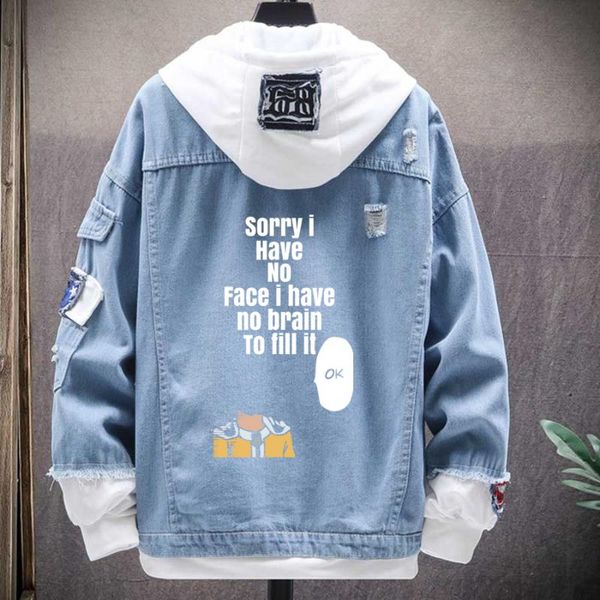 men's jackets denim jacket funny anime clothes one punch man sportswear fashion sweatshirts streetwear men hoodie autumn fake two outer, Black;brown
men's jackets denim jacket funny anime clothes one punch man sportswear fashion sweatshirts streetwear men hoodie autumn fake two outer, Black;brown
