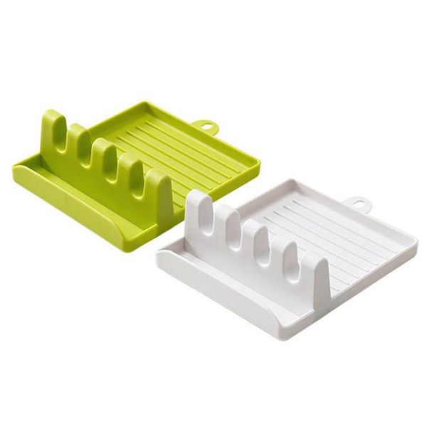 kitchen storage & organization 1pc spoon holder organizer plastic rest fork spatula chopsticks rack non-slip pad cooking tools random
kitchen storage & organization 1pc spoon holder organizer plastic rest fork spatula chopsticks rack non-slip pad cooking tools random