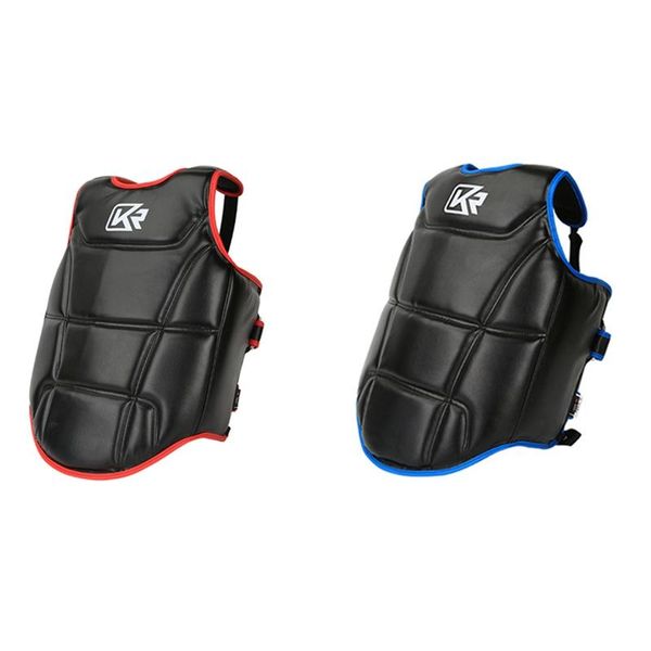 elos-kangrui chest guard boxing kickboxing body protector martial arts elbow & knee pads, Black;gray
elos-kangrui chest guard boxing kickboxing body protector martial arts elbow & knee pads, Black;gray