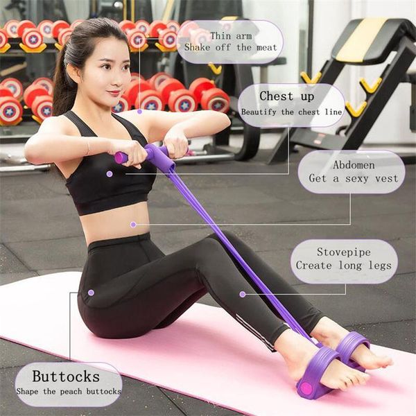 tension rope 4 tube puller pedal ankle abdominal exerciser fitness elastic sit up pull home gym sport training equipment resistance bands
tension rope 4 tube puller pedal ankle abdominal exerciser fitness elastic sit up pull home gym sport training equipment resistance bands