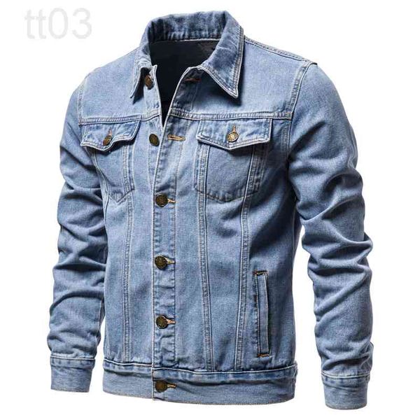 cotton denim jacket men casual solid color lapel single breasted jeans jacket men autumn slim fit quality mens jackets 3, White;black
cotton denim jacket men casual solid color lapel single breasted jeans jacket men autumn slim fit quality mens jackets 3, White;black