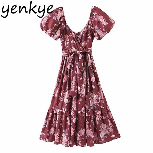 summer women floral print elegant party lantern sleeve v neck sashes a-line maxi dress vestidos de festa 210514, Black;gray
summer women floral print elegant party lantern sleeve v neck sashes a-line maxi dress vestidos de festa 210514, Black;gray