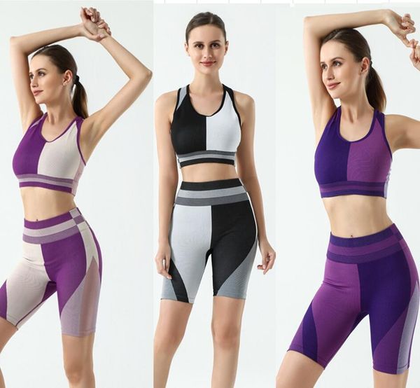 designer yoga sportswear tracksuits fitness 2pcs shorts crop leggings outdoor outfits sport bra indoor suit clothing customizable yogaworld, Gray
designer yoga sportswear tracksuits fitness 2pcs shorts crop leggings outdoor outfits sport bra indoor suit clothing customizable yogaworld, Gray