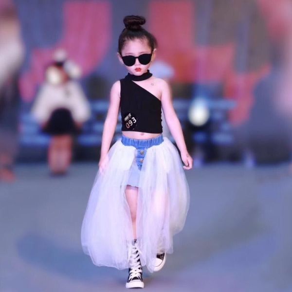 skirts summer girls skirt baby tutu kids fashion long children ins denim patch mesh 2 to 8 yrs, Blue
skirts summer girls skirt baby tutu kids fashion long children ins denim patch mesh 2 to 8 yrs, Blue