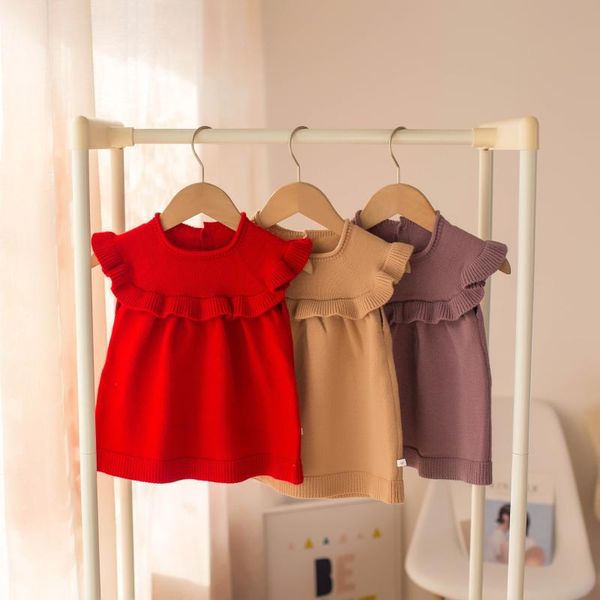 autumn spring kids girls sweaters baby girl solid cotton sweater dress children knitted vest waistcoat pullover, Blue
autumn spring kids girls sweaters baby girl solid cotton sweater dress children knitted vest waistcoat pullover, Blue