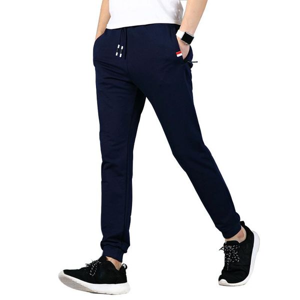 running pants men's sports cotton joggers active sweatpants workout jogging daily ankle-tied wear trousers with zipper pockets, Black;blue
running pants men's sports cotton joggers active sweatpants workout jogging daily ankle-tied wear trousers with zipper pockets, Black;blue