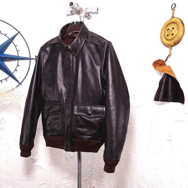 men's leather & faux anytime rose to normal market price at any timetea core a2 dark brown genuine jacket, Black
men's leather & faux anytime rose to normal market price at any timetea core a2 dark brown genuine jacket, Black