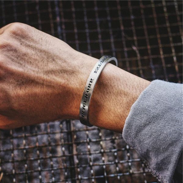 bangle stainless steel bracelet fashion open cuff braclet adjustable men roman numerals braslet homme jewelry gift, Black
bangle stainless steel bracelet fashion open cuff braclet adjustable men roman numerals braslet homme jewelry gift, Black