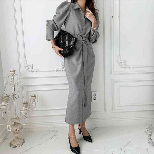 casual dresses colorfaith spring autumn women high waist puff sleeve checkered fold vintage korean lace up long dress dr7804 lrwb, Black;gray
casual dresses colorfaith spring autumn women high waist puff sleeve checkered fold vintage korean lace up long dress dr7804 lrwb, Black;gray