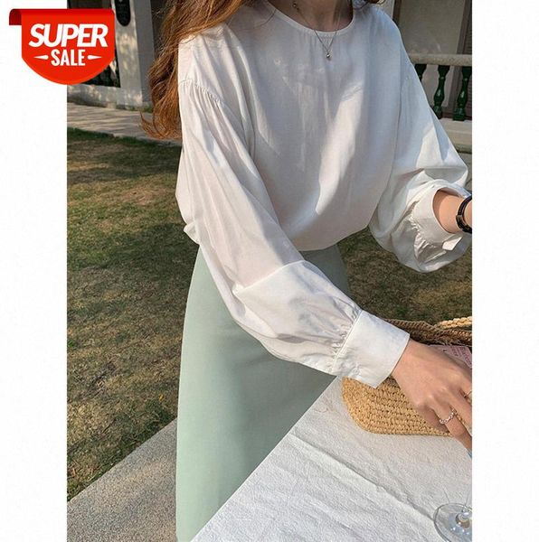 tg long-sleeved pleated shirt women gentle wind solid color round neck casual 13549 #yv3a, Black;gray
tg long-sleeved pleated shirt women gentle wind solid color round neck casual 13549 #yv3a, Black;gray