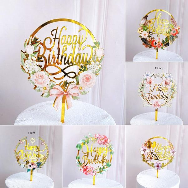 other festive & party supplies 1pc happy birthday cake er flower decoration gold acrylic dessert decor for baby shower baking
other festive & party supplies 1pc happy birthday cake er flower decoration gold acrylic dessert decor for baby shower baking