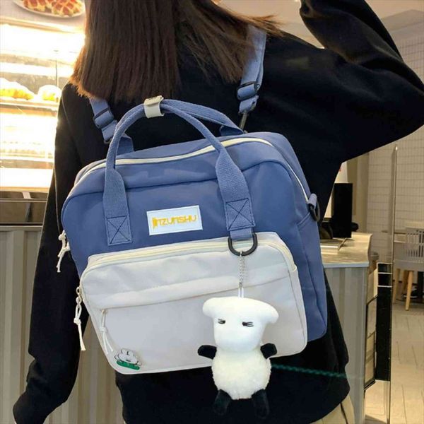 multifunctional women backpack teenage girl ring buckle portable travel bag female small schoolbag lovely book
multifunctional women backpack teenage girl ring buckle portable travel bag female small schoolbag lovely book