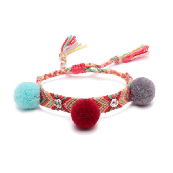 tennis boho handmade hairy pompoms friendship bracelet bright colorful mix hippy traditional hand woven adjustable anklet jewelry gifts, Golden;silver
tennis boho handmade hairy pompoms friendship bracelet bright colorful mix hippy traditional hand woven adjustable anklet jewelry gifts, Golden;silver