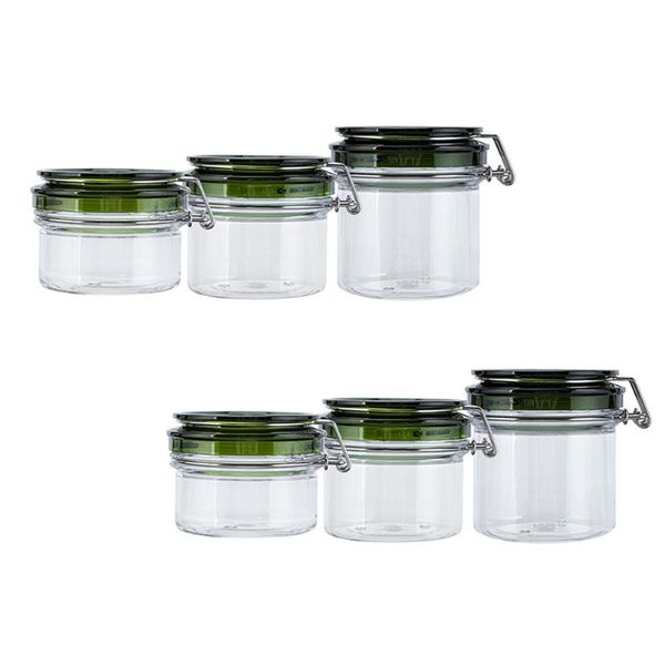 storage bottles & jars 6pcs transparent cream mask bottle refillable lotion screw sealed jar
storage bottles & jars 6pcs transparent cream mask bottle refillable lotion screw sealed jar